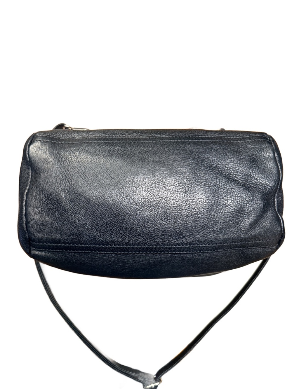Givenchy Pandora Black Leather Goatskin Satchel with Silver Hardware - Picture 7 of 16